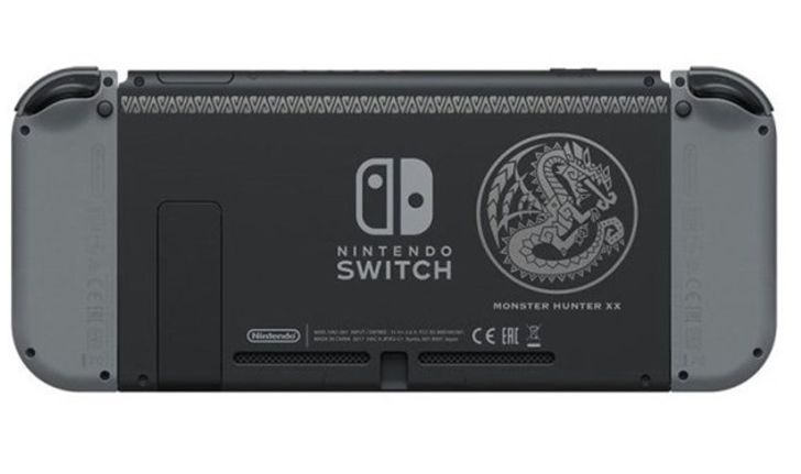ชมภาพชัดๆเครื่อง Nintendo Switch ลายพิเศษจากเกม Monster Hunter XX