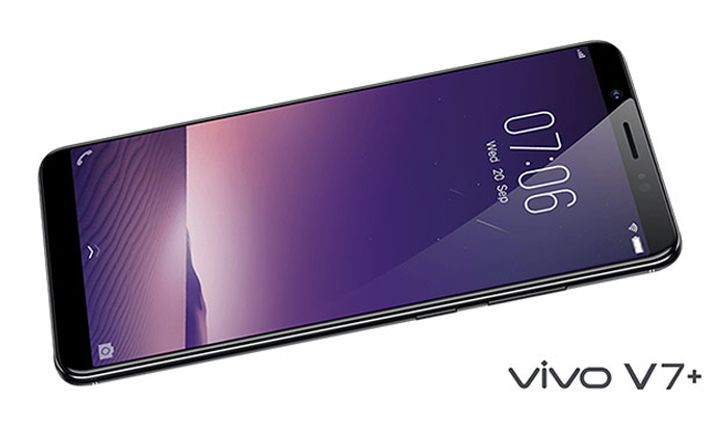 เปิดตัว Vivo V7+ สมาร์ทโฟนจอไร้ขอบ FullView Display รุ่นแรกของ Vivo