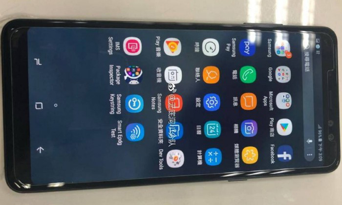 หลุดภาพตัวเครื่องจริงของ Samsung Galaxy A8+(2018) มือถือไร้กรอบจอใหญ่ ที่ดูดี