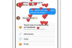 ทีเด็ด Facebook Messenger เพิ่มฟีเจอร์ใหม่ เอาใจคู่รักในวันวาเลนไทน์โดยเฉพาะ