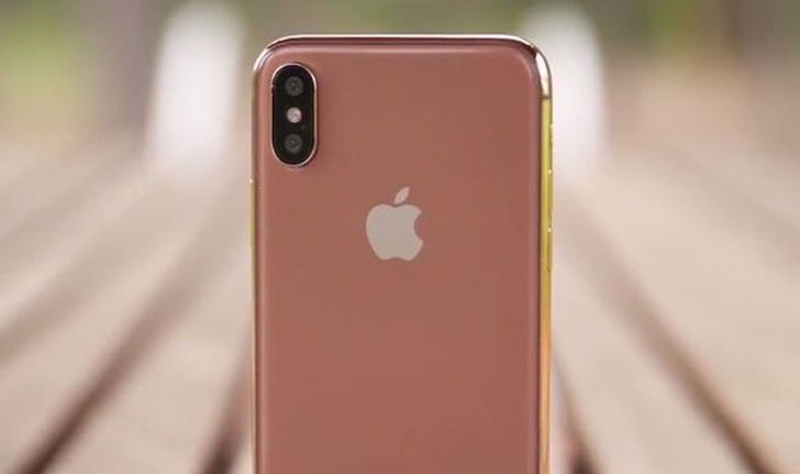สีใหม่? ภาพหลุด iPhone X ตัวเครื่องสี ‘Blush Gold’