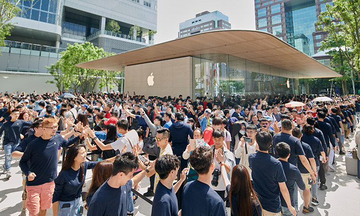 Apple เปิด Store แห่งใหม่ในประเทศไต้หวันที่ Xinyi A13