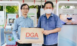 DGA จัดบูธนิทรรศการและให้บริการ แอปพลิเคชัน CITIZENinfo ในงานประจำปีของจังหวัดนครพนม