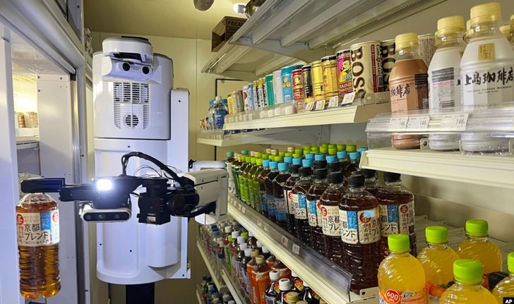 ญี่ปุ่นเริ่มใช้หุ่นยนต์สต็อคของตามร้านสะดวกซื้อ
