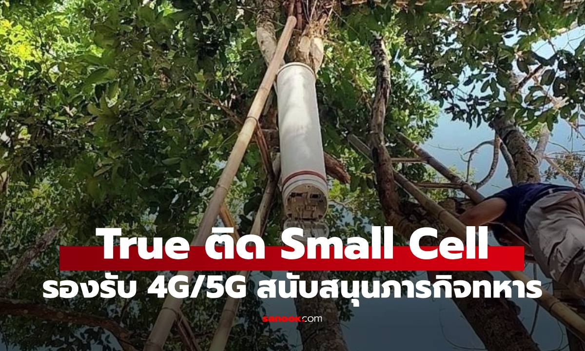 True ใช้เทคโนโลยี 'Small Cell' ติดตั้งเน็ตเวิร์ก 5G/4G เฉพาะจุดให้ทหารชายแดน