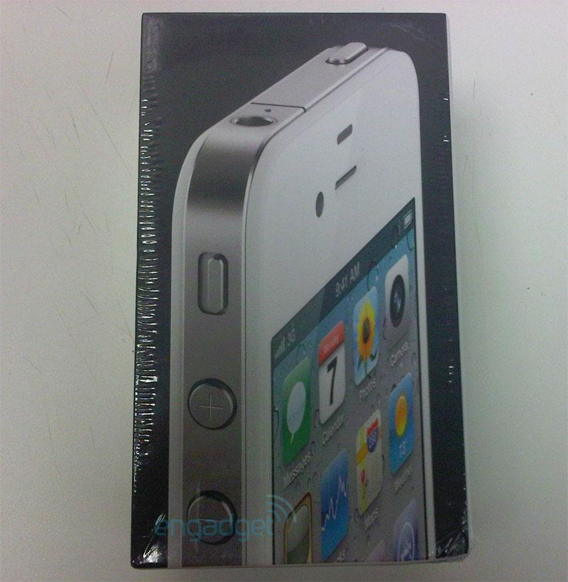 iPhone 4 สีขาว