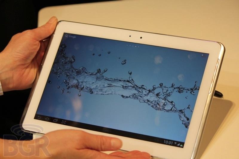  Samsung Galaxy Note 10.1 hands-on