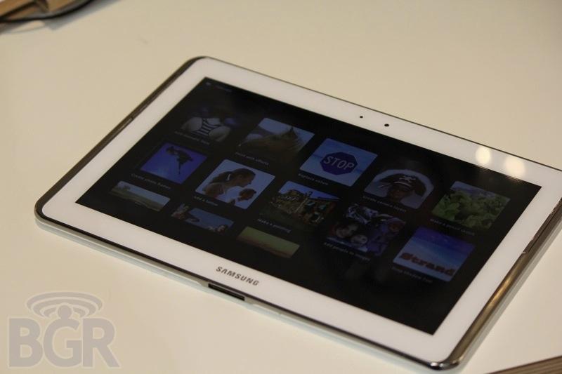  Samsung Galaxy Note 10.1 hands-on