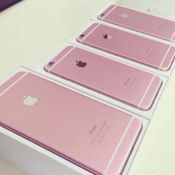 iphone 6s สีชมพู