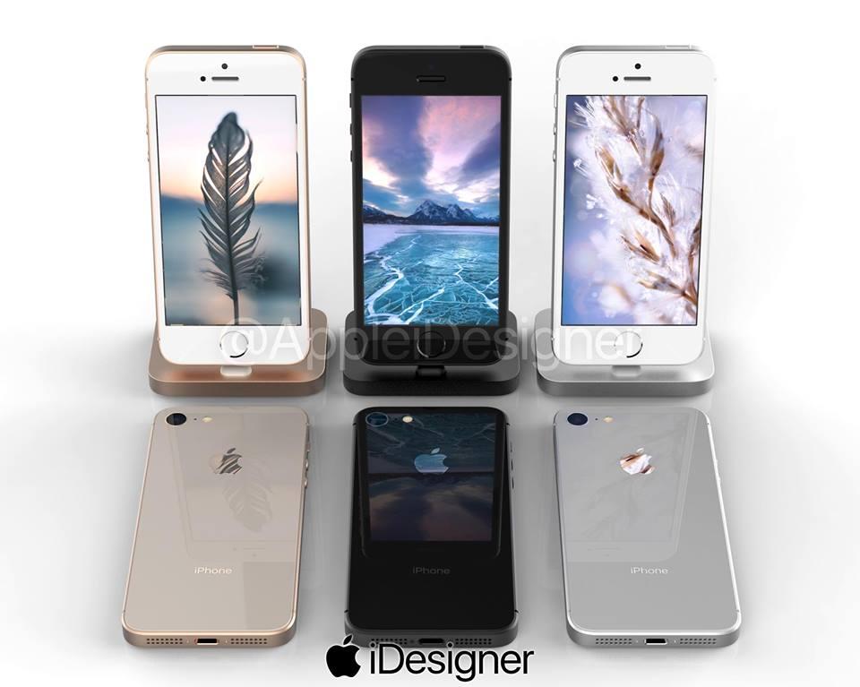 ภาพเรนเดอร์ iPhone SE 2 