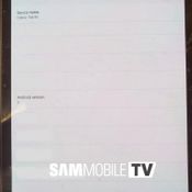 ภาพหลุด Samsung Galaxy Tab S6