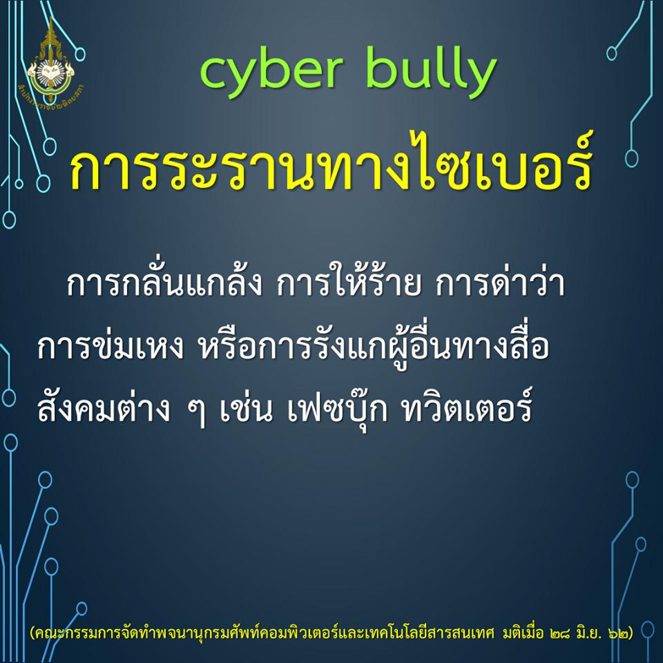 อัปเดตศัพท์คอมพิวเตอร์และเทคโนโลยีสารสนเทศ 