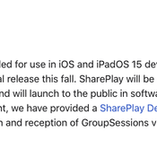 ยังไม่พร้อม FaceTime SharePlay จะยังไม่มาพร้อม iOS 15 ในตอนแรก