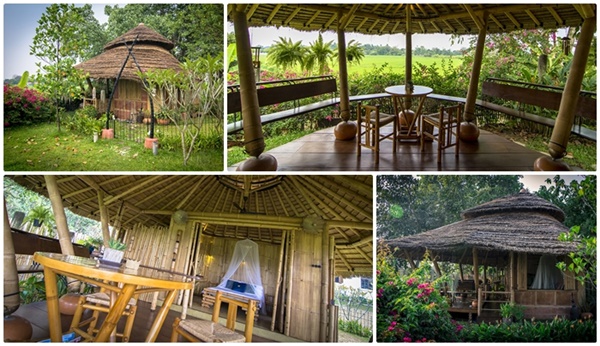 กระท่อมน้อย สวรรค์น้อยๆ ริมทุ่งนา