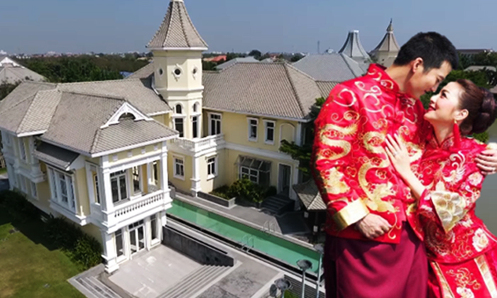 เปิดเรือนหอของหนุ่ม "เชน ธนา" และสาว "เจมส์ กณิการ์" ที่มีมูลค่ากว่า 140 ล้านบาท (มีคลิป)
