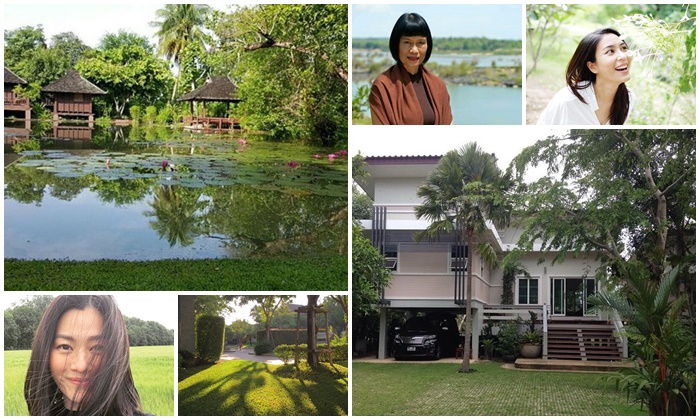 10 บ้านสวนคนดัง ชีวิตเบื้องหลังแบบใกล้ชิดธรรมชาติ