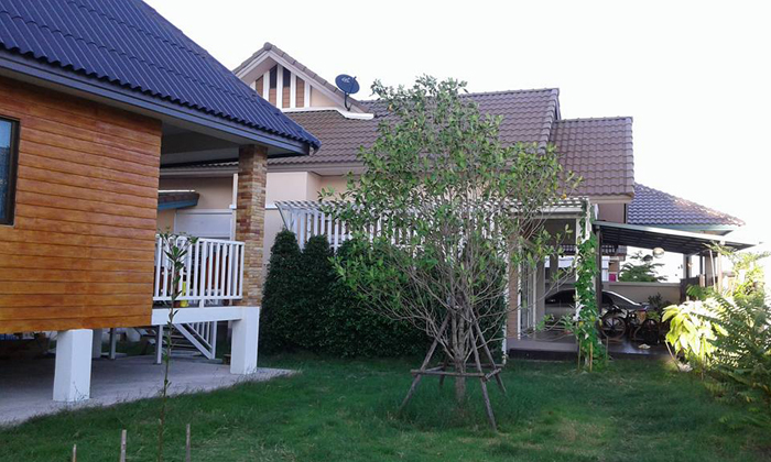 รีวิวสร้างบ้านหลังเล็กไว้พักผ่อนยามเกษียณ โครงสร้างเหล็กสร้างเร็วภายใน 3 เดือน งบจบที่ 420,000 บาท