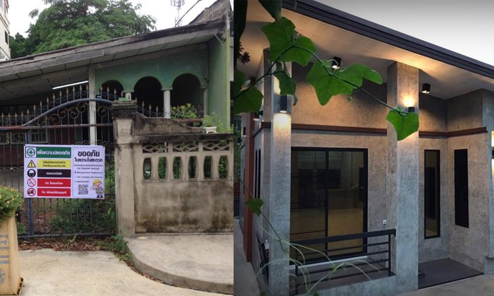 ไอเดียการรื้อบ้านร้างกลายเป็นบ้านลอฟท์ชั้นเดียวสวยๆ By บ้านปูนลอฟท์ สุพรรณบุรี