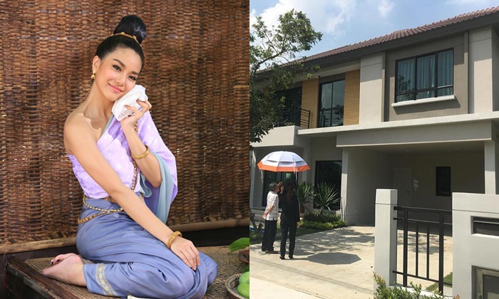 บ้านโมเดิร์นของแม่หญิงจันทร์วาด ‘ปราง กัญญ์ณรัณ’ ตกแต่งเสร็จแล้ว กำลังจะย้ายเข้าอยู่