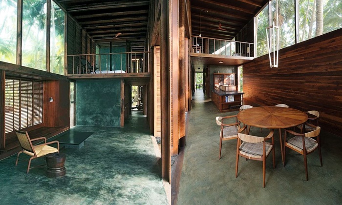 ไอเดียการออกแบบพื้นบ้านเป็นพื้นปูนขัดมัน สวยเท่ แบบโชว์พื้นผิว แบบโมเดิร์นร่วมสมัย