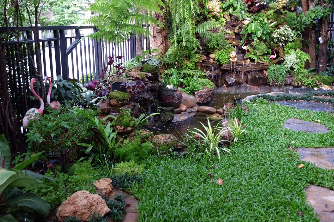 จัดสวนบ้าน