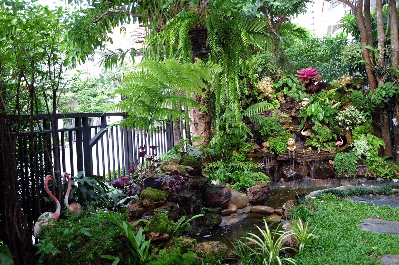 จัดสวนบ้าน