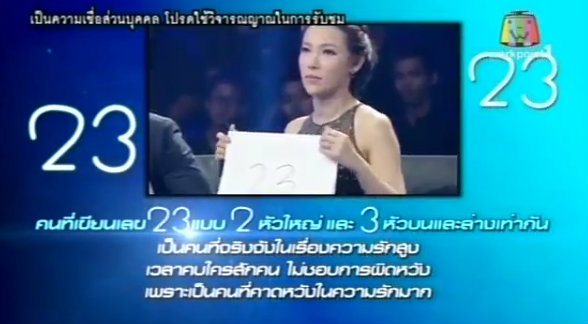 Lucky Number เลขอวดชีวิต