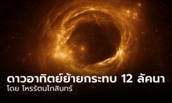 ดาวอาทิตย์ย้ายราศี โหรดังทัก! กระทบ 12 ลัคนา ผ่อนหนักเป็นเบาด้วยวิธีนี้