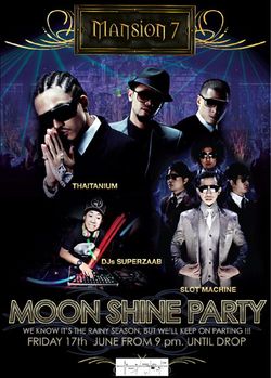เจย์ ครีเอทปาร์ตี้ผสานทุกแนวดนตรี Moon Shine Party ระเบิดที่ Mansion7