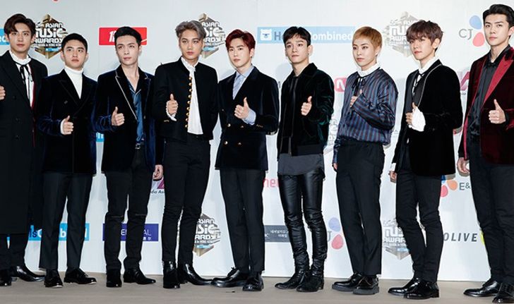 EXO, แทยอน, GOT7, TWICE นำทัพไอดอลเกาหลีรับรางวัล MAMA 2016