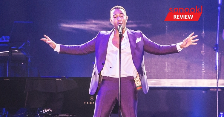 ตำนานแห่งวงการดนตรีที่แท้จริง กับครั้งแรกของ John Legend Live in Bangkok