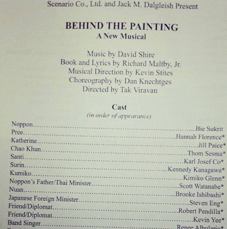 Behind the Painting The Musical