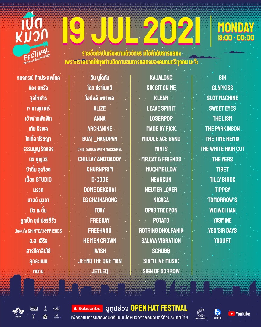 เปิดหมวกเฟสติวัล