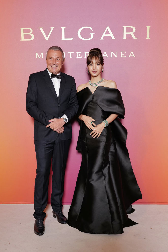 LISA BLACKPINK at Bulgari Mediterranea High Jewelry Collection event in Venice