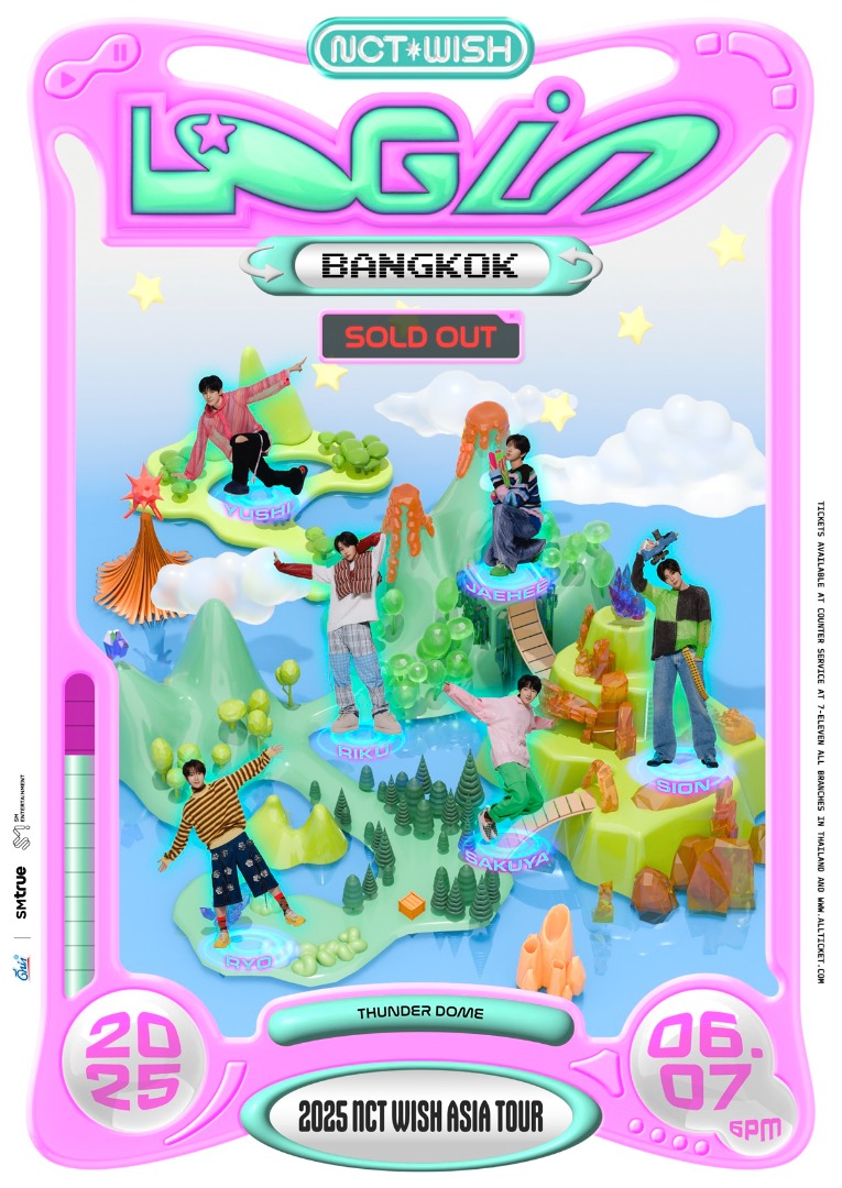 2025 NCT WISH ASIA TOUR LOG in BANGKOK