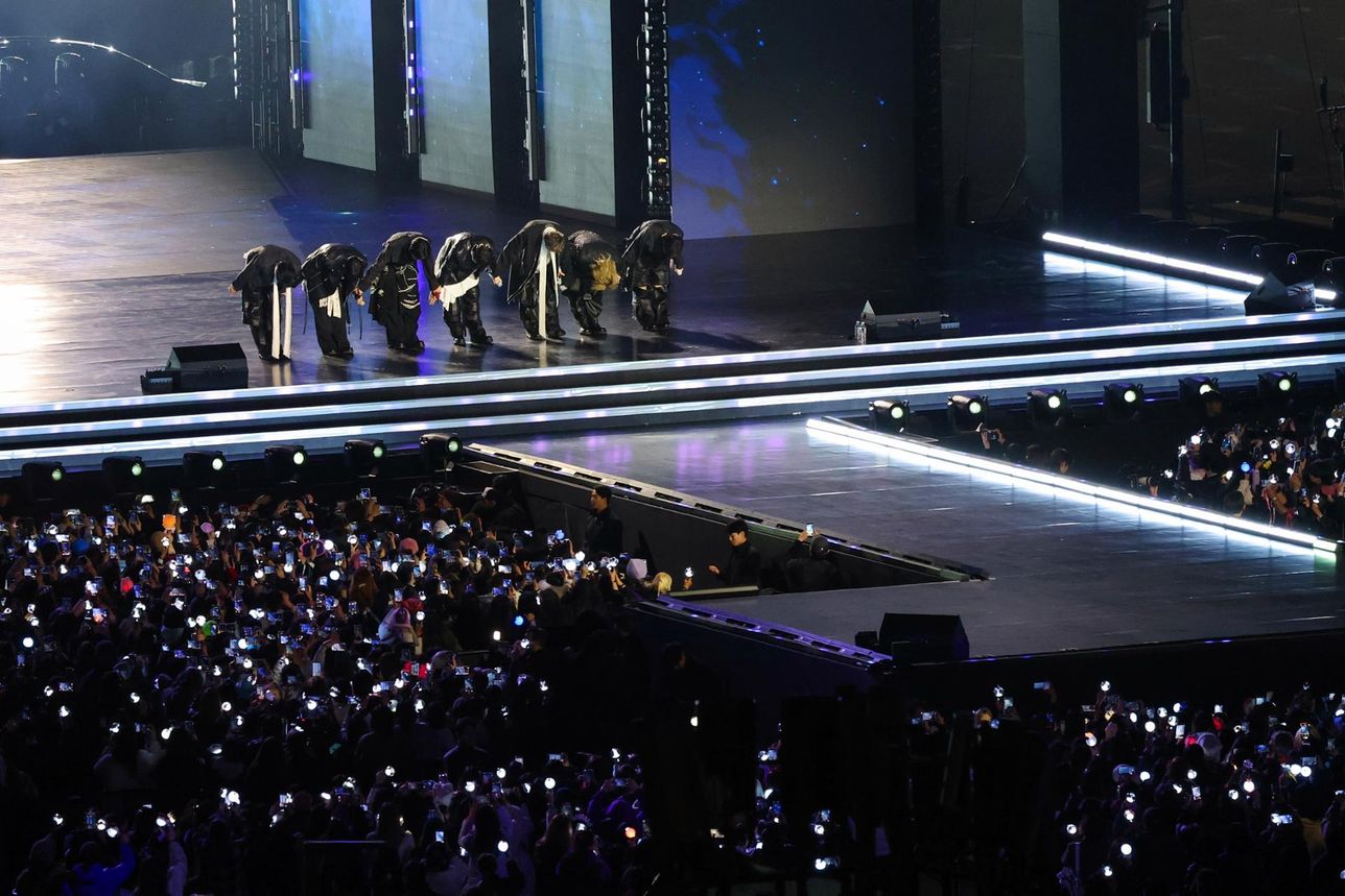 คอนเสิร์ต “BTS ARIRANG” ที่กวางฮวามุน 