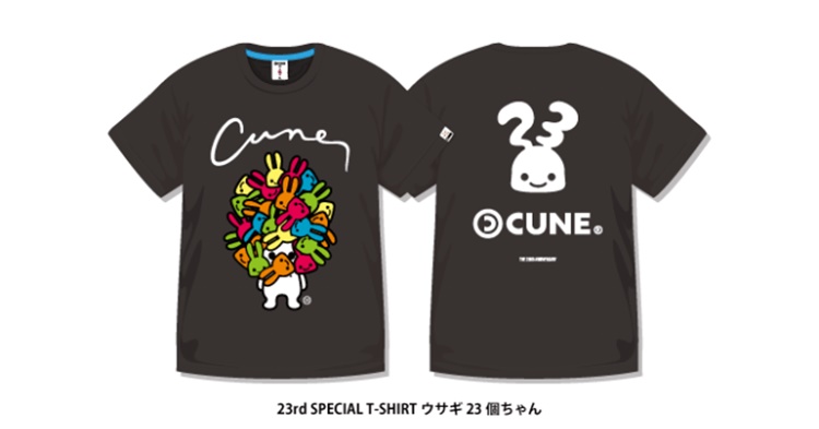 “CUNE” ฉลองการก่อตั้งแบรนด์ครบรอบ 23 ปี ด้วยคอลเลคชั่น “เสื้อยืดลายกระต่าย”