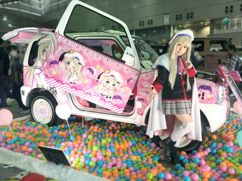 Going to 3D! Spectacle Itasha Gathering at Niconico Chokaigi 2018