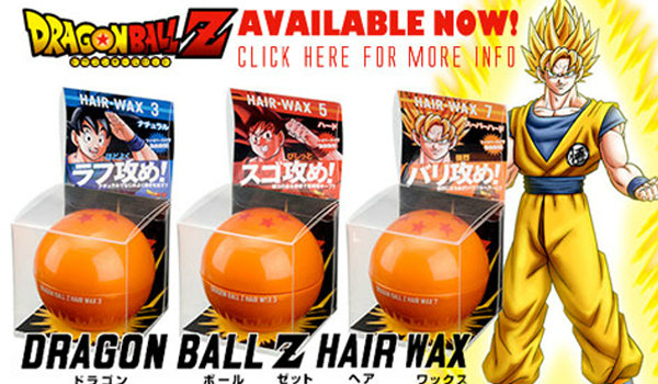Dragon Ball Z Hair wax อยู่ทรงแบบซุปเปอร์ไชย่า