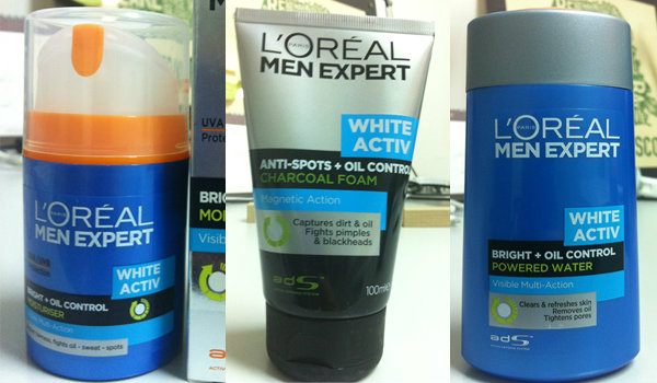 Review : L'Oreal Men Expert White Activ Oil Control