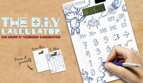 D.I.Y Calculator เครื่องคิดเลข วาดได้