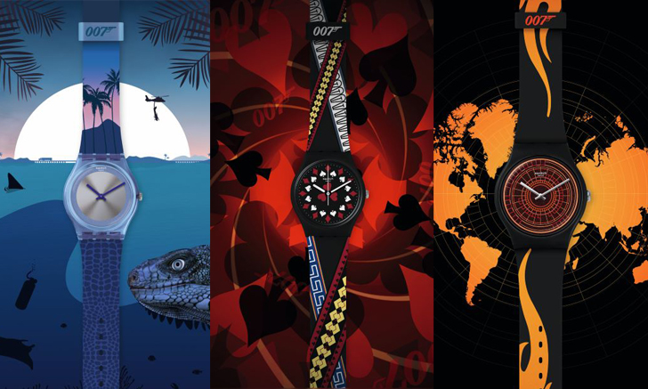 SWATCH X 007 นาฬิกาคอลเลคชั่นล่าสุด ดีไซน์โดดเด่นทั้ง 6 เรือน