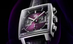 TAG Heuer เปิดตัวนาฬิกาล่าสุด TAG Heuer Monaco Purple Dial Limited Edition