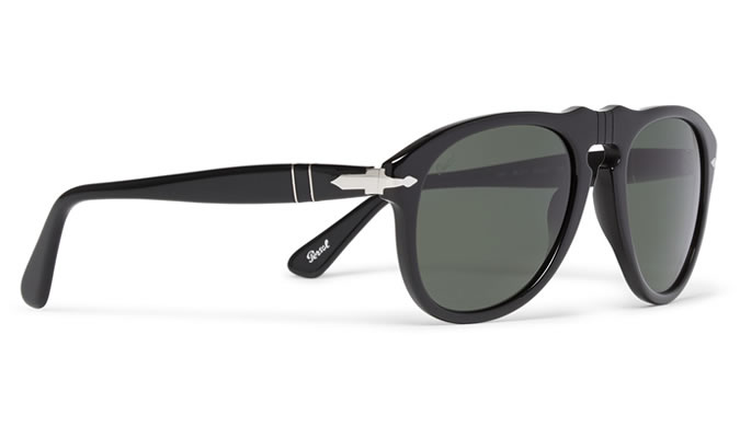 แว่นตา  Persol Aviator-Style Acetate Sunglasses