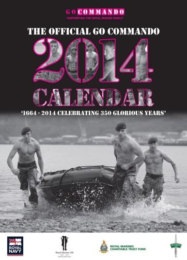 Royal Marines Go Commando Calendar 2014