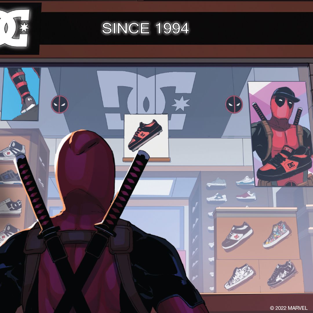 DC Shoes X Marvel Deadpool