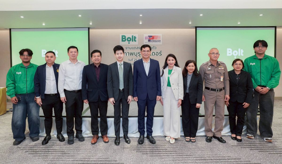 Bolt จับมือ บริษัทกลางฯ เปิดตัว "สุภาพบุรุษไรเดอร์" ยกระดับมาตรฐานความปลอดภัยทางถนนทั่วไทย