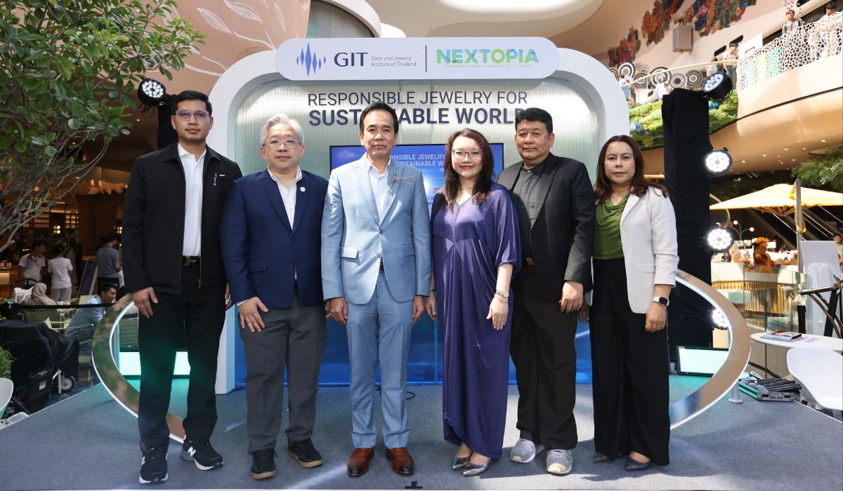 GIT ผนึก NEXTOPIA เปิดตัว “Responsible Jewelry for Sustainable World” ดันไทยสู่ฮับอัญมณี-จิวเวลรี่