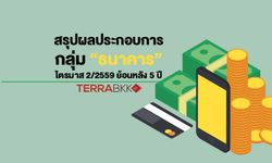 สรุปผลประกอบการกลุ่ม “ธนาคาร” ไตรมาส 2/2559 ย้อนหลัง 5 ปี