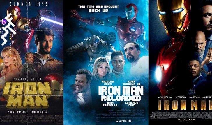เคยเห็นหรือยัง? โปสเตอร์หนัง Iron Man ฉบับปี 95 และภาคต่อ Iron Man: Reloaded ปี 97